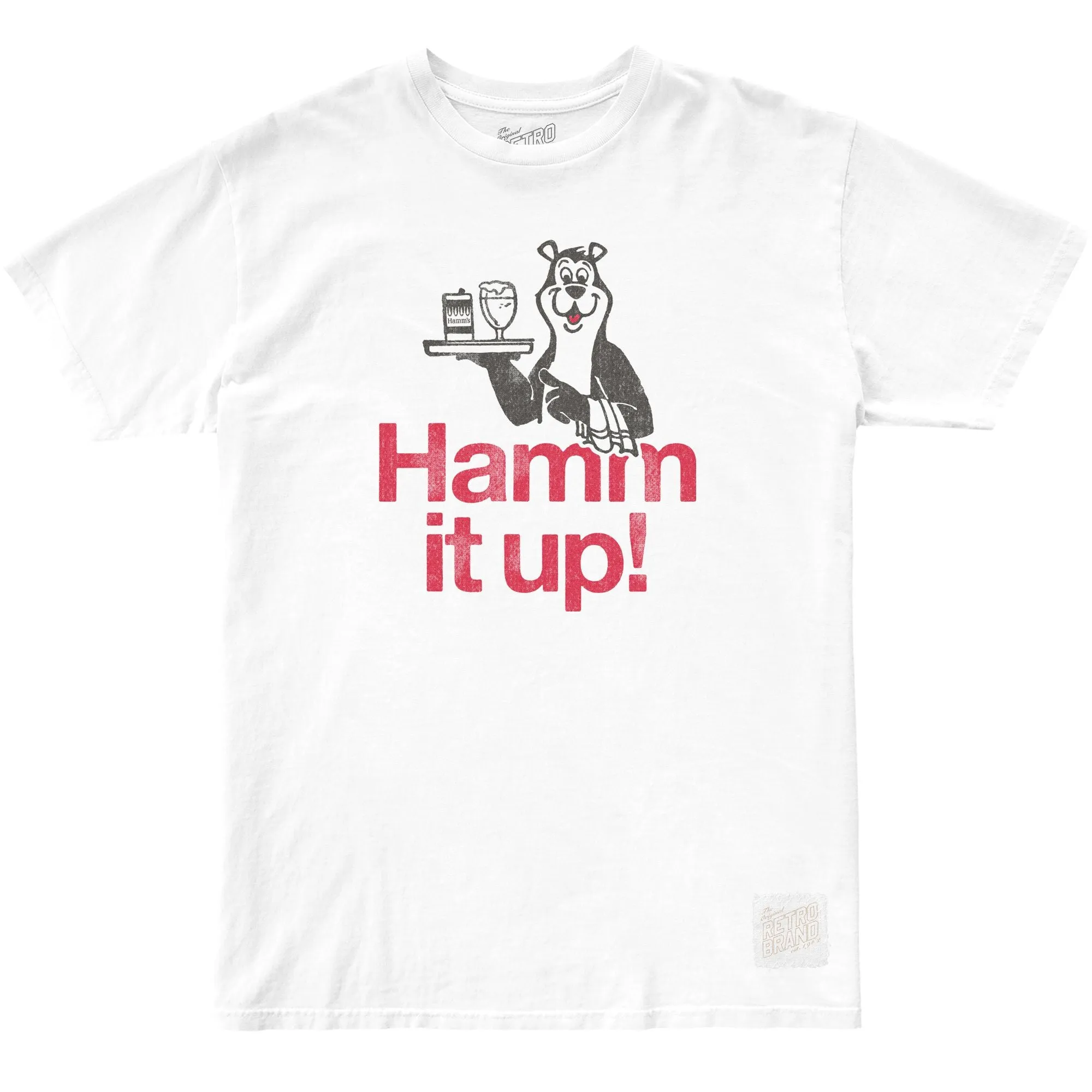 Hamm it up! 100% Cotton Tee sold by Original Retro Brand