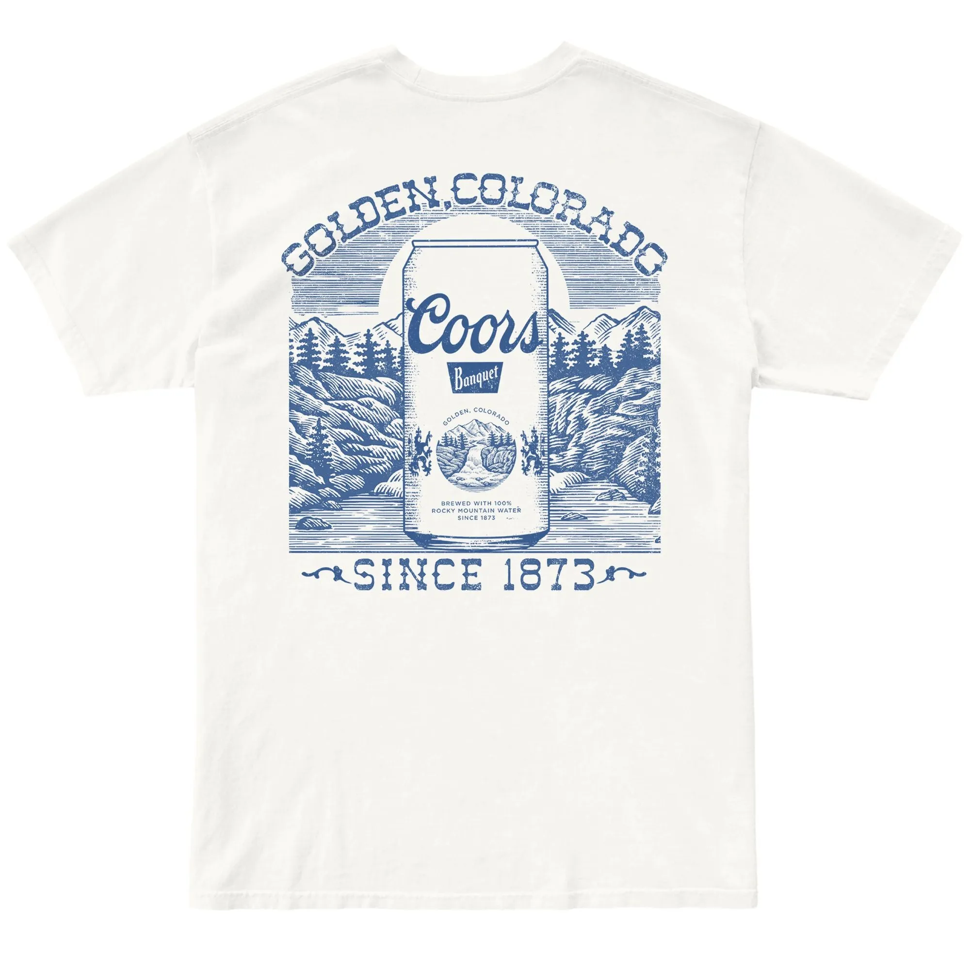 Coors Banquet 100% Cotton Tee sold by Original Retro Brand product image thumbnail 2