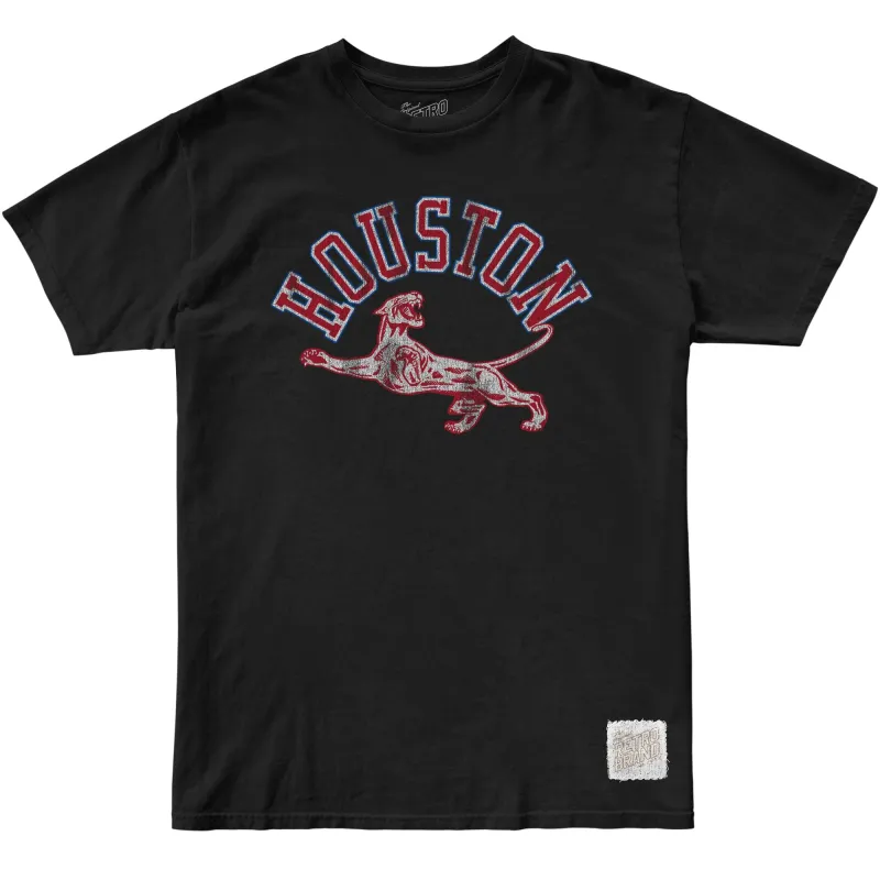 Houston Cougars 100% Cotton Tee made by Original Retro Brand