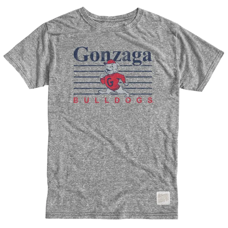 Gonzaga Bulldogs Tri-Blend Tee sold by Original Retro Brand