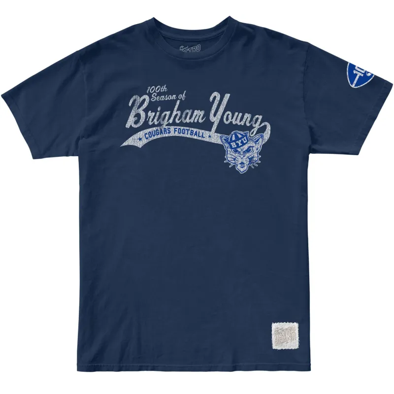 BYU Cougars 100% Cotton Tee sold by Original Retro Brand