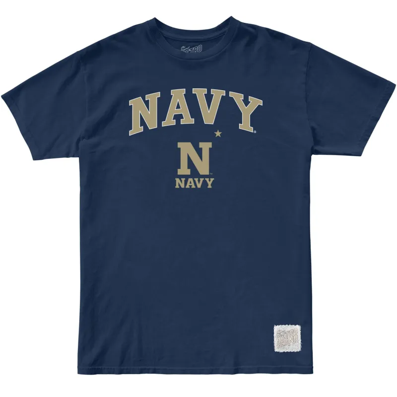 Navy Midshipmen 100% Cotton Tee sold by Original Retro Brand