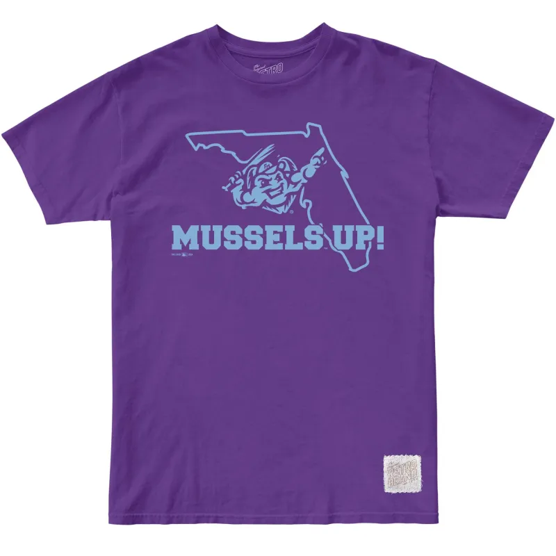 Fort Myers Mighty Mussels 100% Cotton Tee sold by Original Retro Brand
