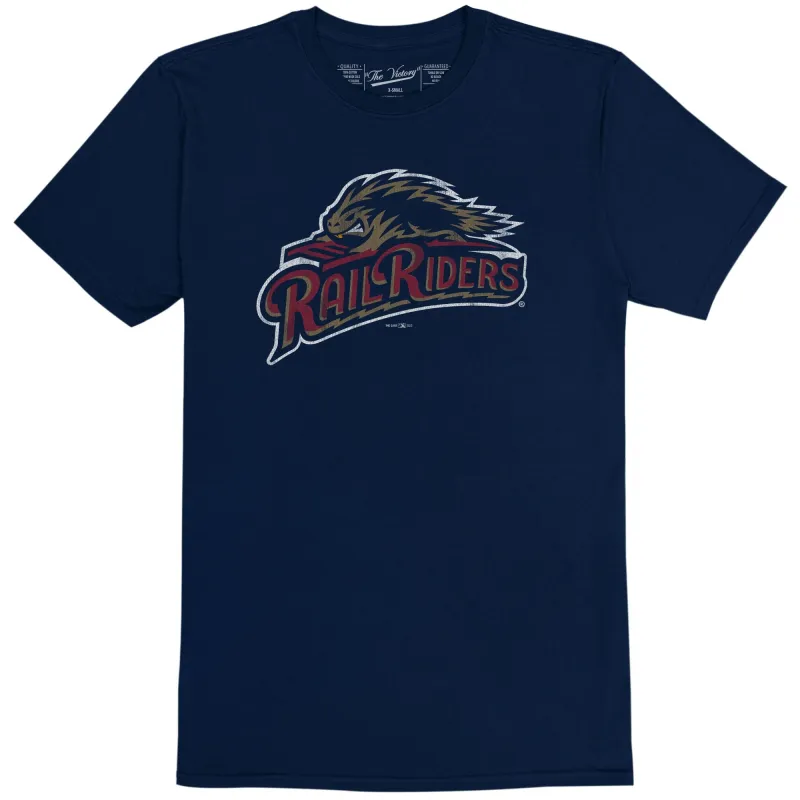 Scranton/Wilkes-Barre RailRiders 100% Cotton Tee sold by Original Retro Brand