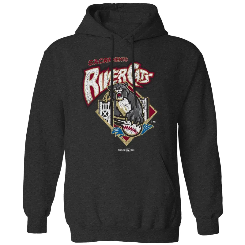 Sacramento River Cats Hooded Sweatshirt sold by Original Retro Brand