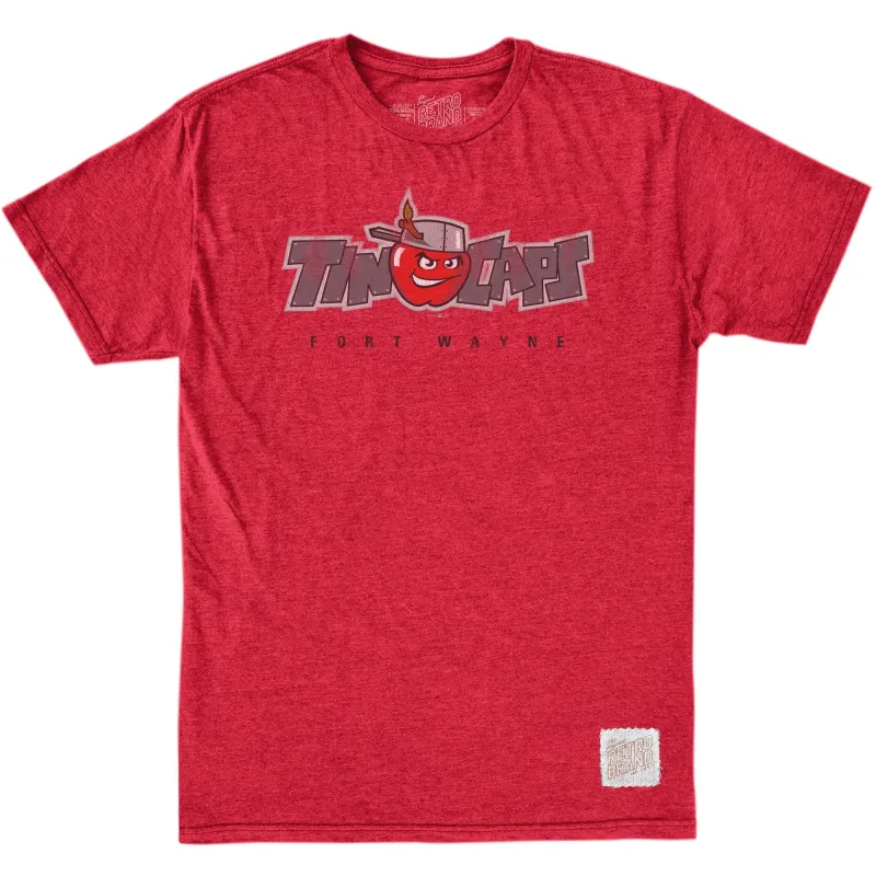 Fort Wayne TinCaps 50/50 Blend Tee sold by Original Retro Brand