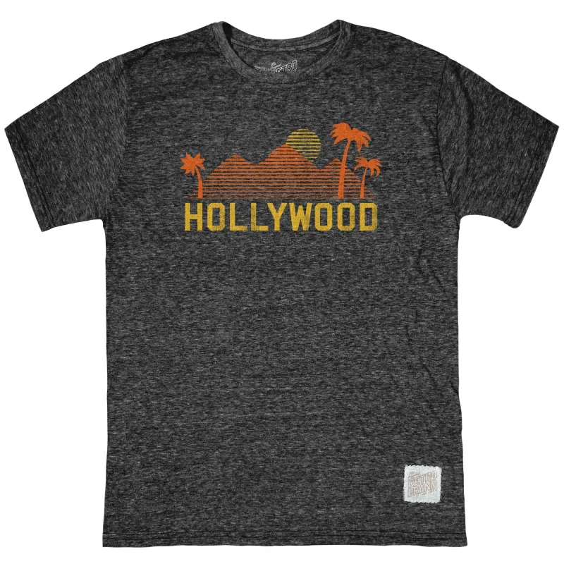 Hollywood Tri-Blend Tee made by Original Retro Brand