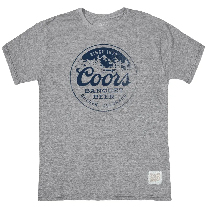 Coors Banquet Tri-Blend Tee sold by Original Retro Brand