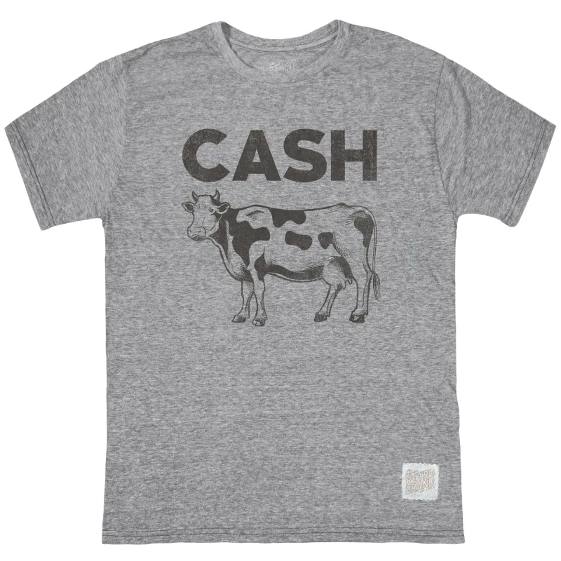 Cash Cow Tri-Blend Tee sold by Original Retro Brand