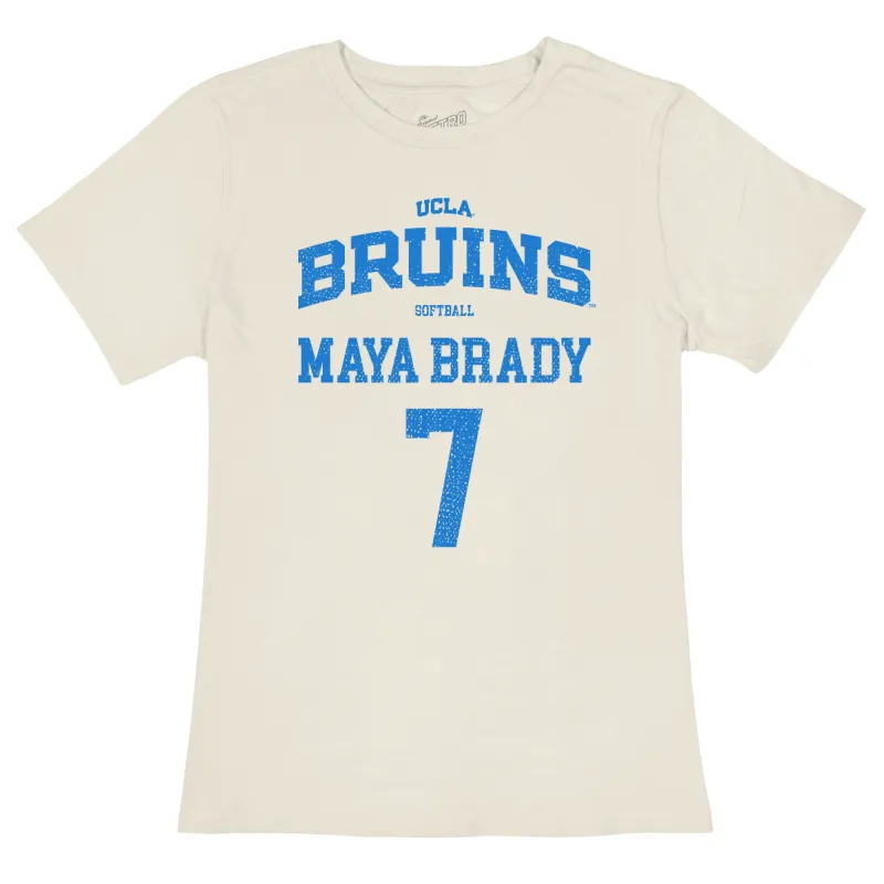 UCLA Bruins Maya Brady 100% Cotton Women's Tee sold by Original Retro Brand