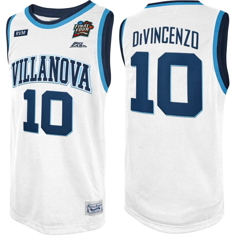 Villanova Wildcats Donte DiVincenzo Throwback Jersey sold by Original Retro Brand