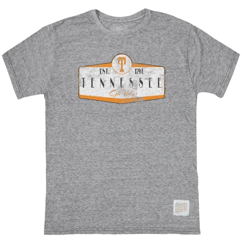 Tennessee Vols Tri-Blend Tee sold by Original Retro Brand