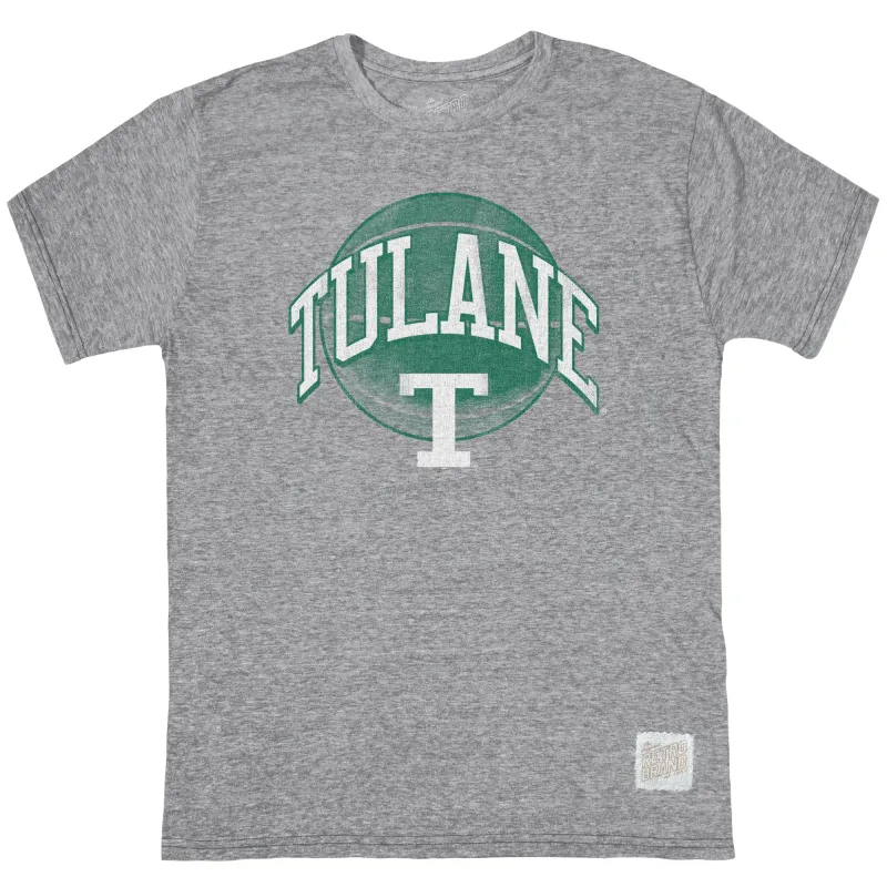 Tulane University Tri-Blend Tee sold by Original Retro Brand