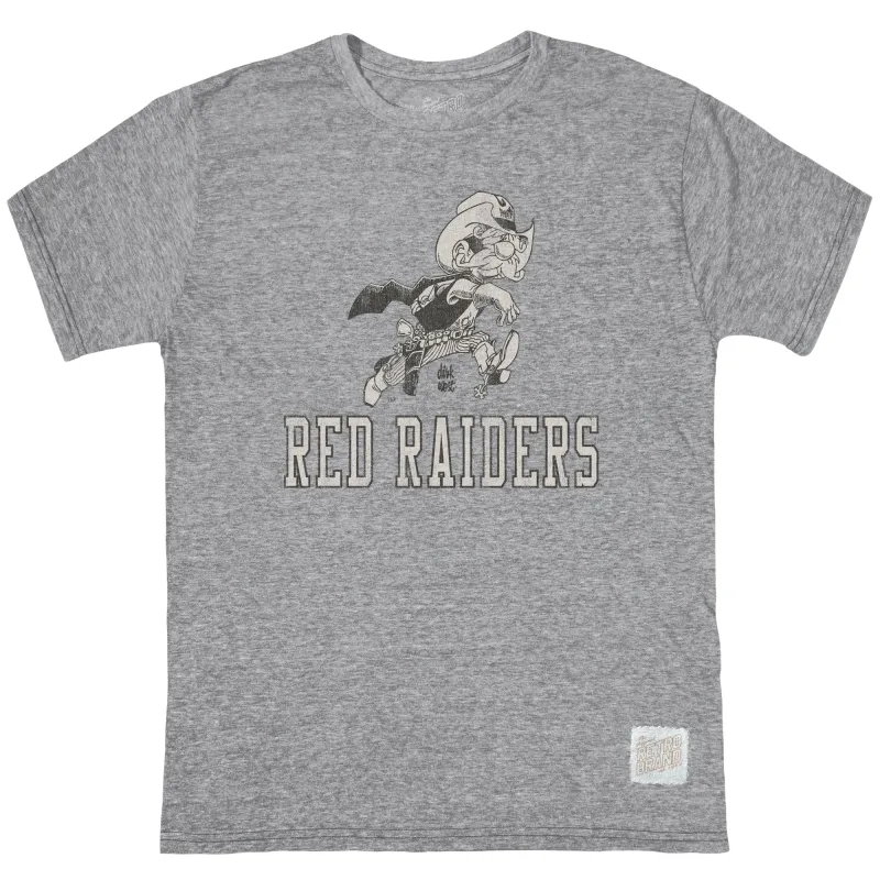 Texas Tech Red Raiders Tri-Blend Tee sold by Original Retro Brand