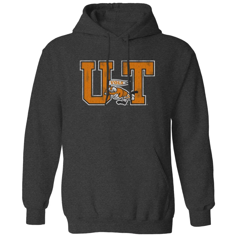Tennesse Vols Hooded Sweatshirt 50/50 Blend sold by Original Retro Brand