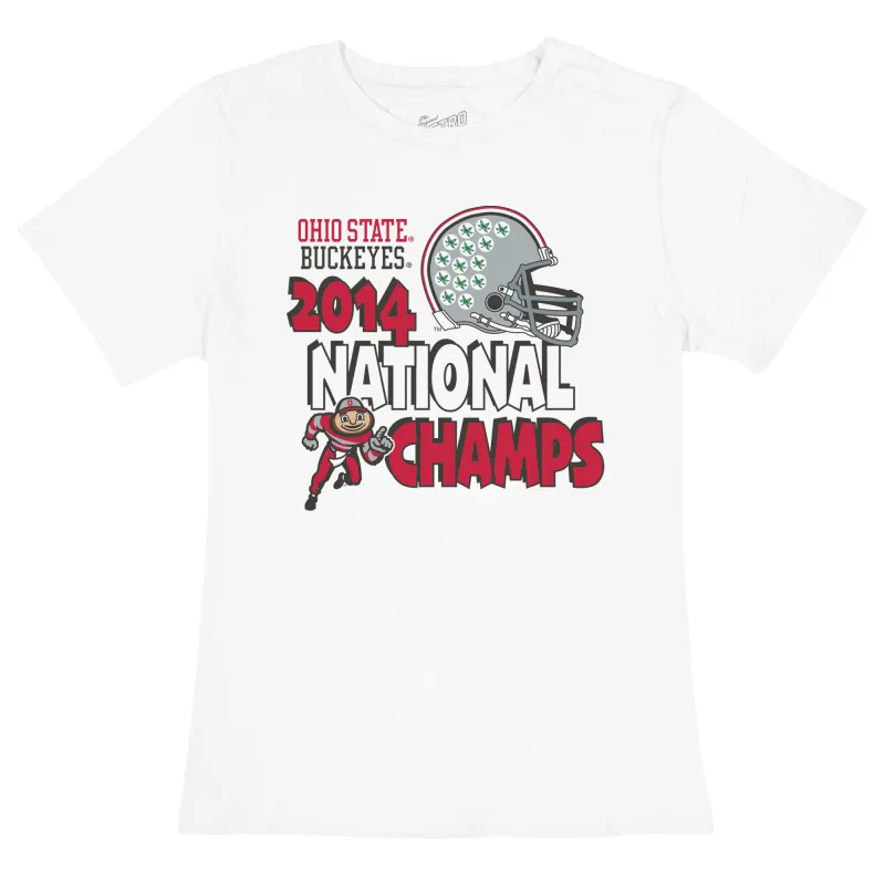 Ohio State Women's 100% Cotton Tee sold by Original Retro Brand