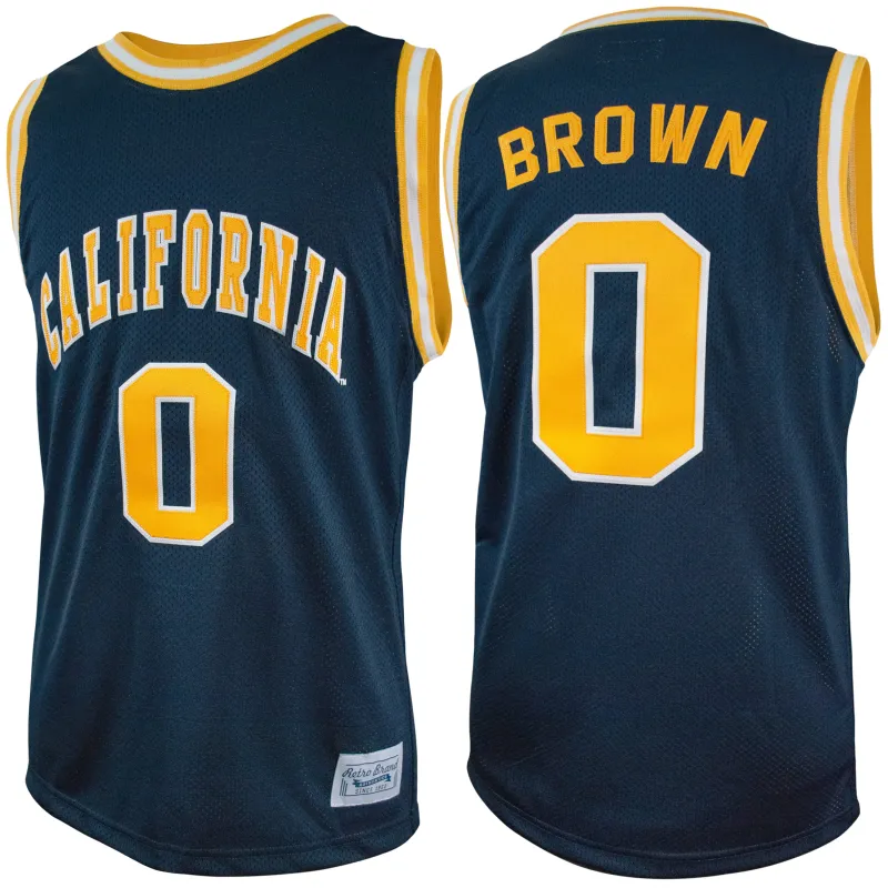 Cal Bears Jaylon Brown Throwback Jersey sold by Original Retro Brand