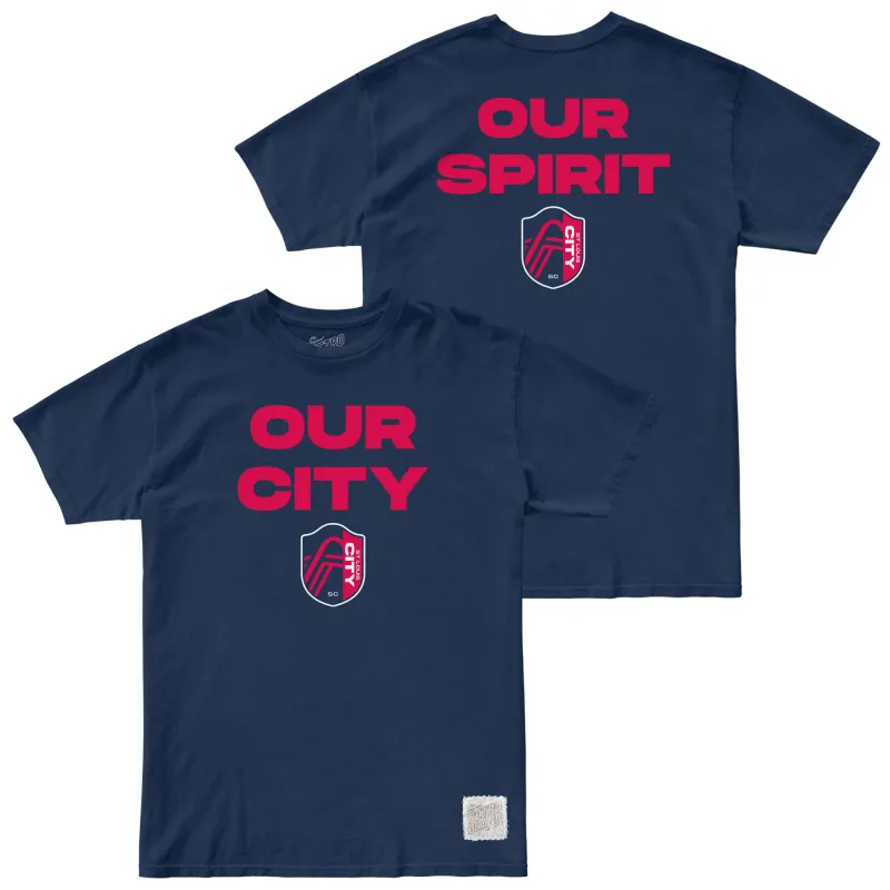 St. Louis CITY SC 100% Cotton Tee sold by Original Retro Brand