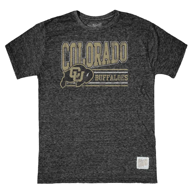Colorado Buffaloes Tri-Blend Tee made by Original Retro Brand