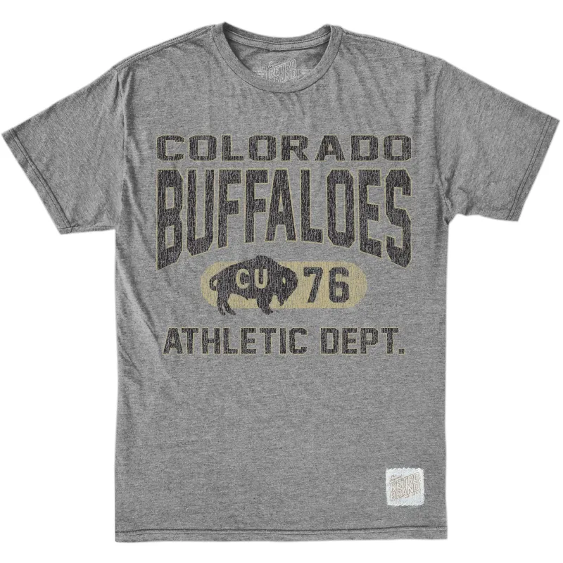 Colorado Buffaloes 50/50 Tee sold by Original Retro Brand