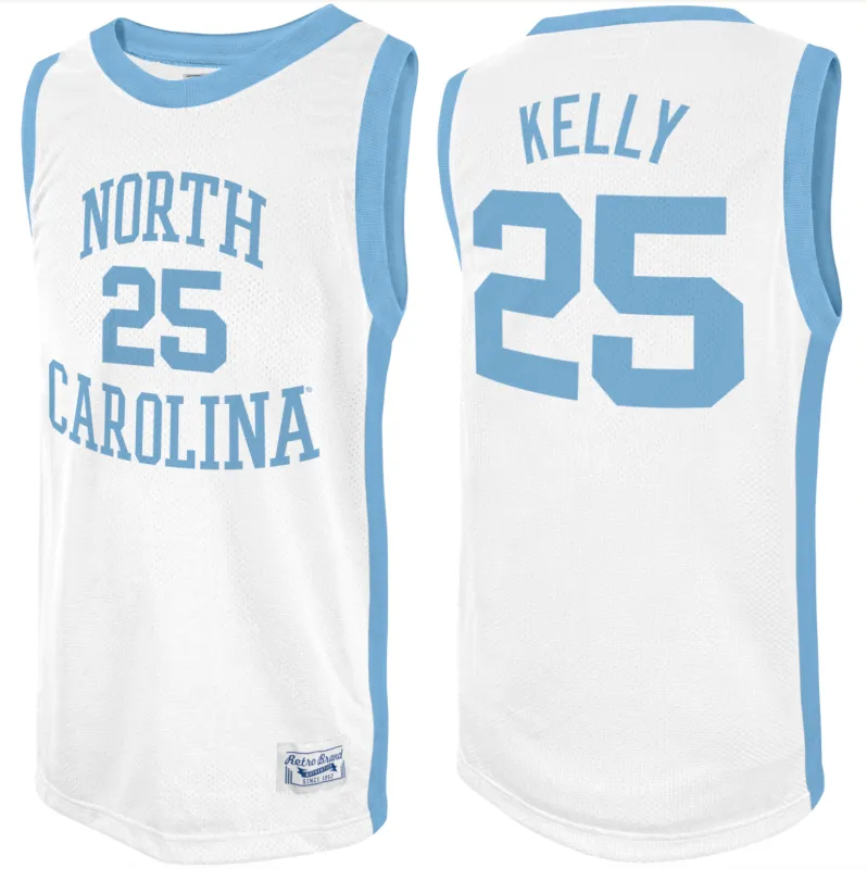 North Carolina Tarheels Deja Kelly Screen Print Jersey sold by Original Retro Brand