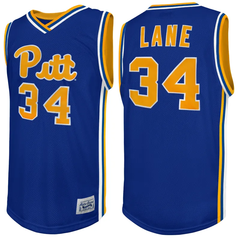 Pittsburgh Panthers Jerome Lane Throwback Jersey sold by Original Retro Brand