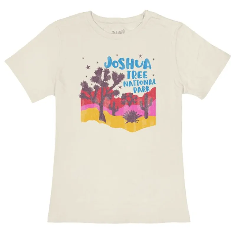 Joshua Tree 100% Cotton Vintage Women's Tee sold by Original Retro Brand