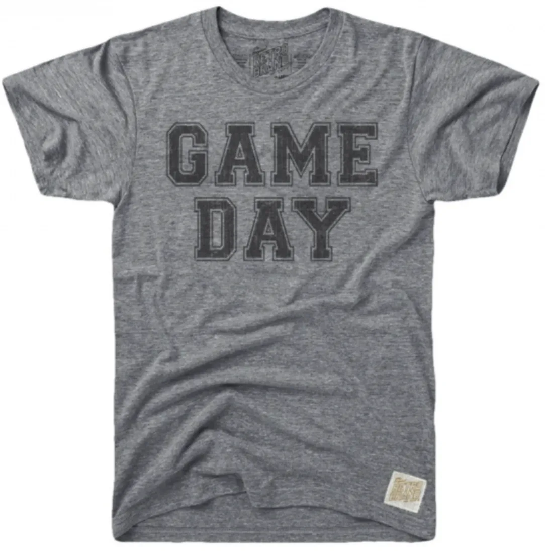 Game Day Tri-Blend Tee sold by Original Retro Brand