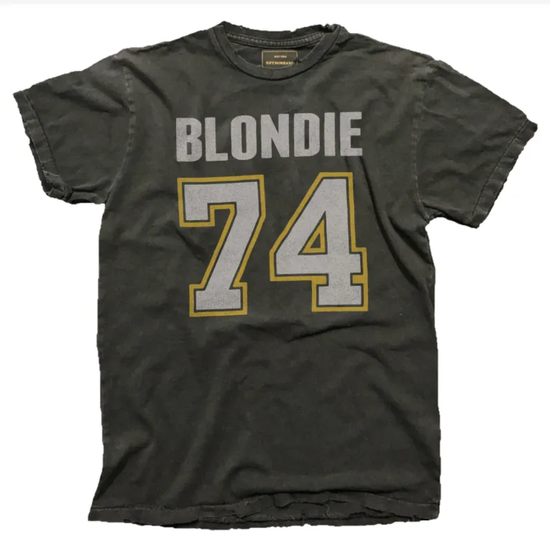 Blondie '74 Black Label Tee sold by Original Retro Brand