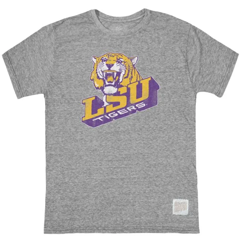 LSU Tigers Tri-Blend Tee sold by Original Retro Brand