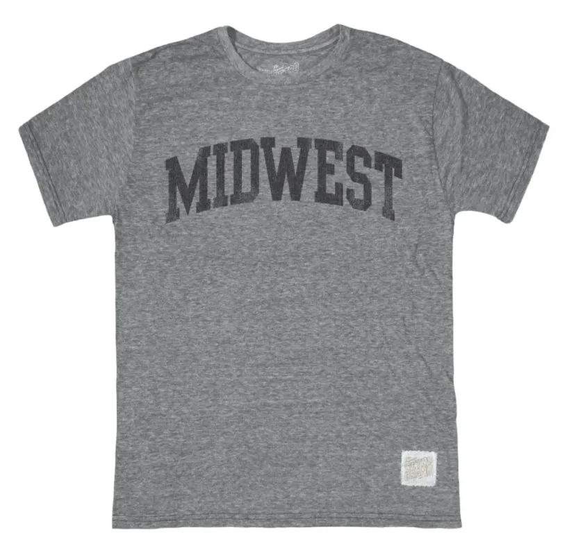 Midwest Tri-Blend Tee sold by Original Retro Brand