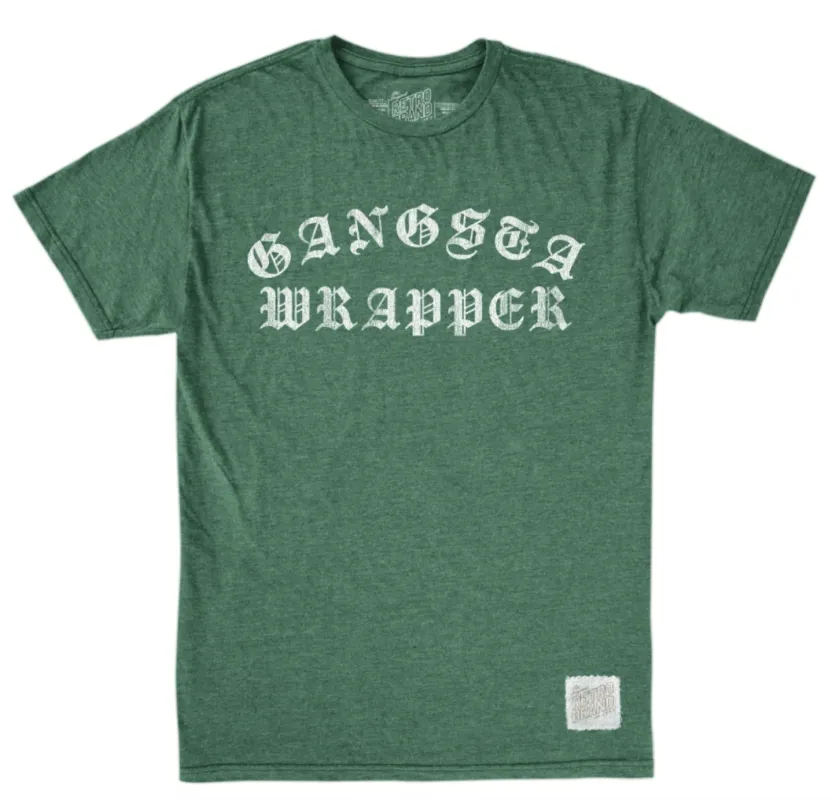Gangsta Wrapper 50/50 Tee sold by Original Retro Brand