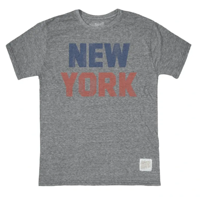 New York Tri-Blend Tee sold by Original Retro Brand