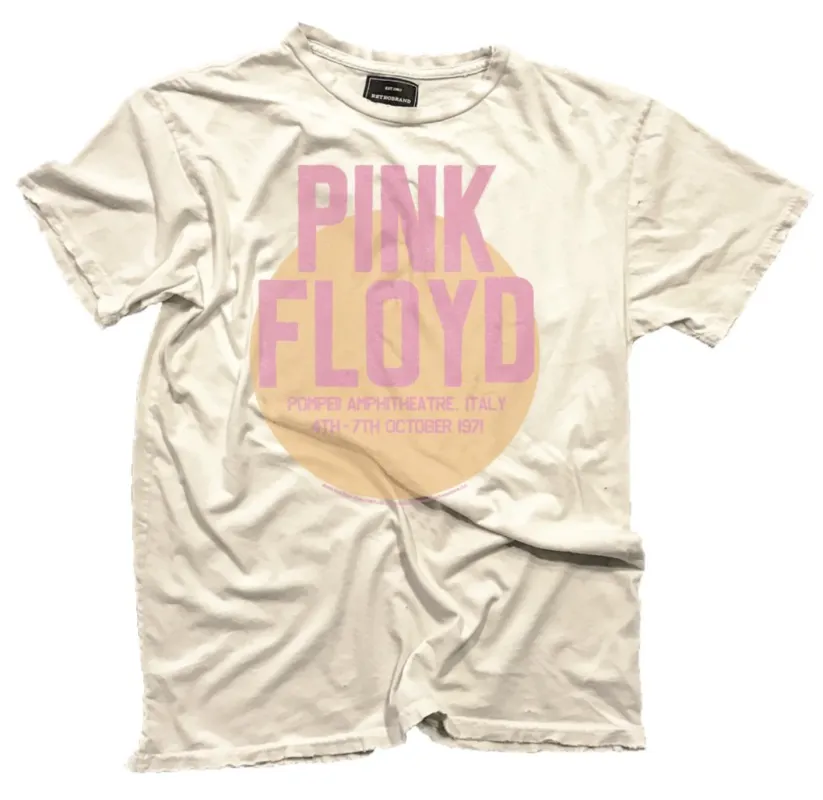 Pink Floyd Live at Pompeii Black Label Tee sold by Original Retro Brand