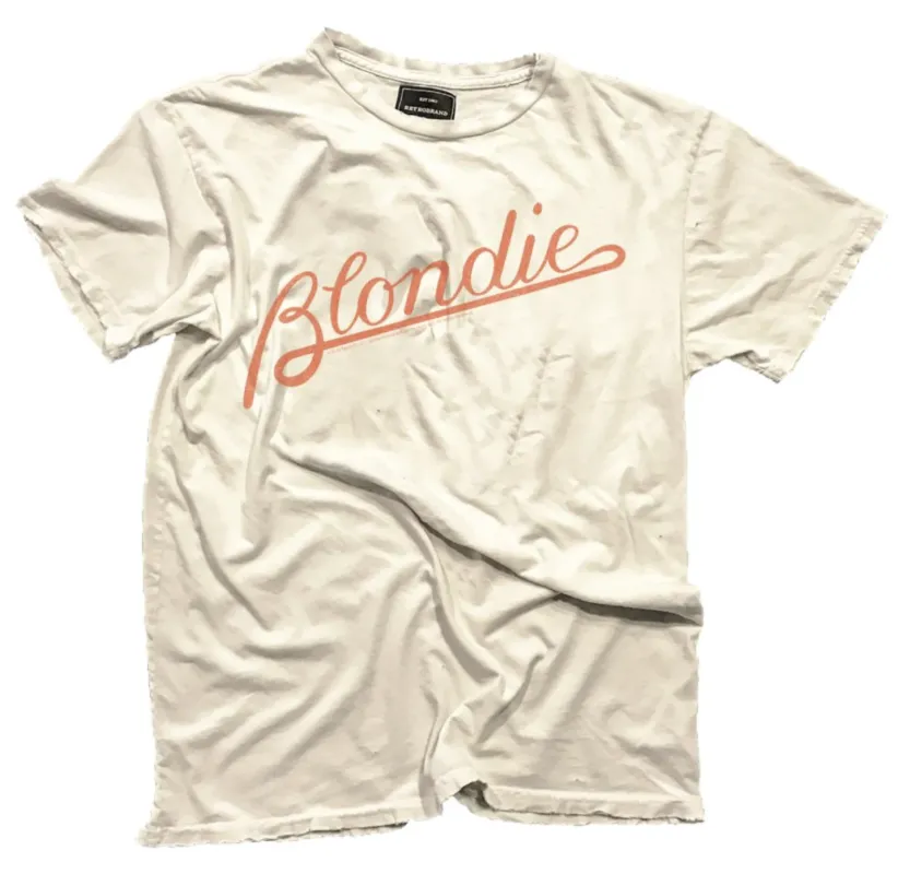 Blondie Black Label Tee sold by Original Retro Brand
