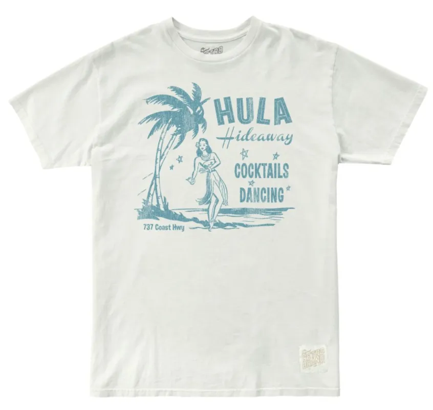 Hula Hideaway 100% Cotton Tee sold by Original Retro Brand