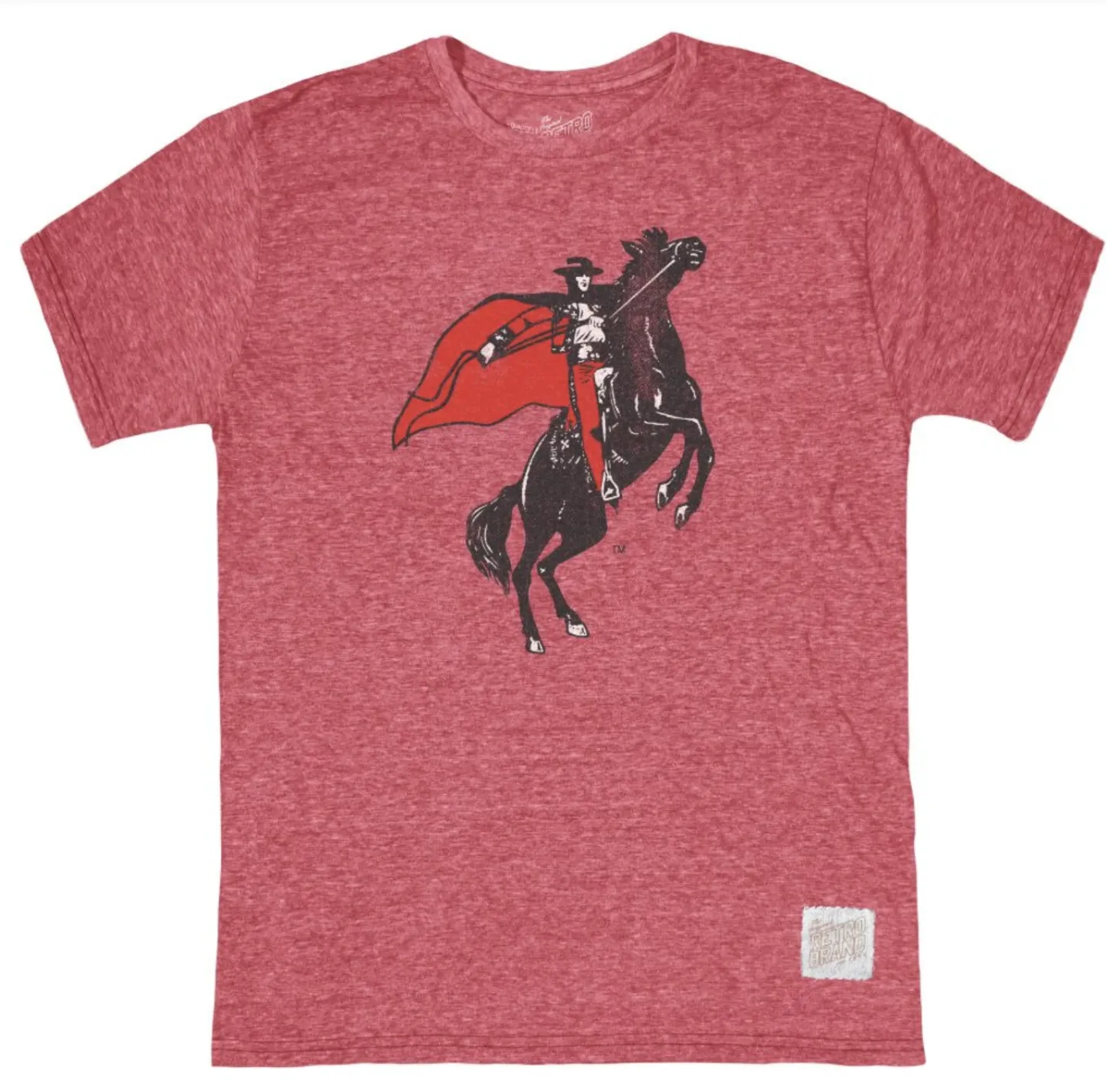 Texas Tech Red Raiders Tri-Blend Tee sold by Original Retro Brand