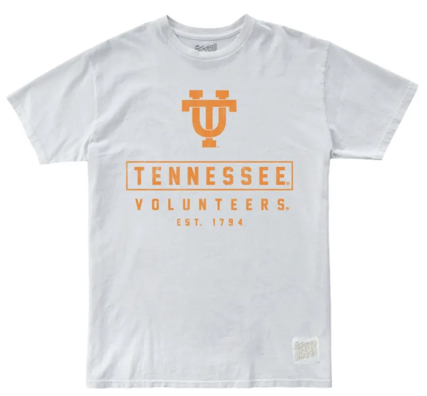 Tennessee Vols 100% Cotton Tee made by Original Retro Brand