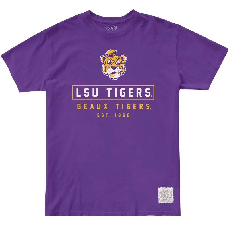 LSU Tigers 100% Cotton Tee sold by Original Retro Brand