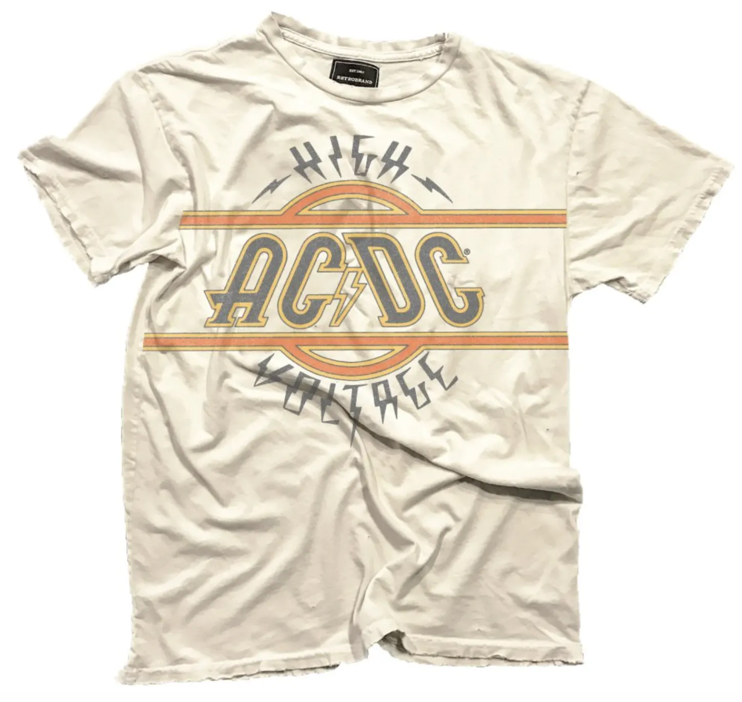 AC/DC High Voltage Black Label Tee sold by Original Retro Brand