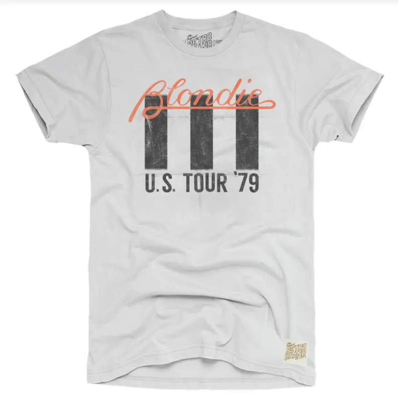 Blondie U.S. Tour '79 Tee sold by Original Retro Brand