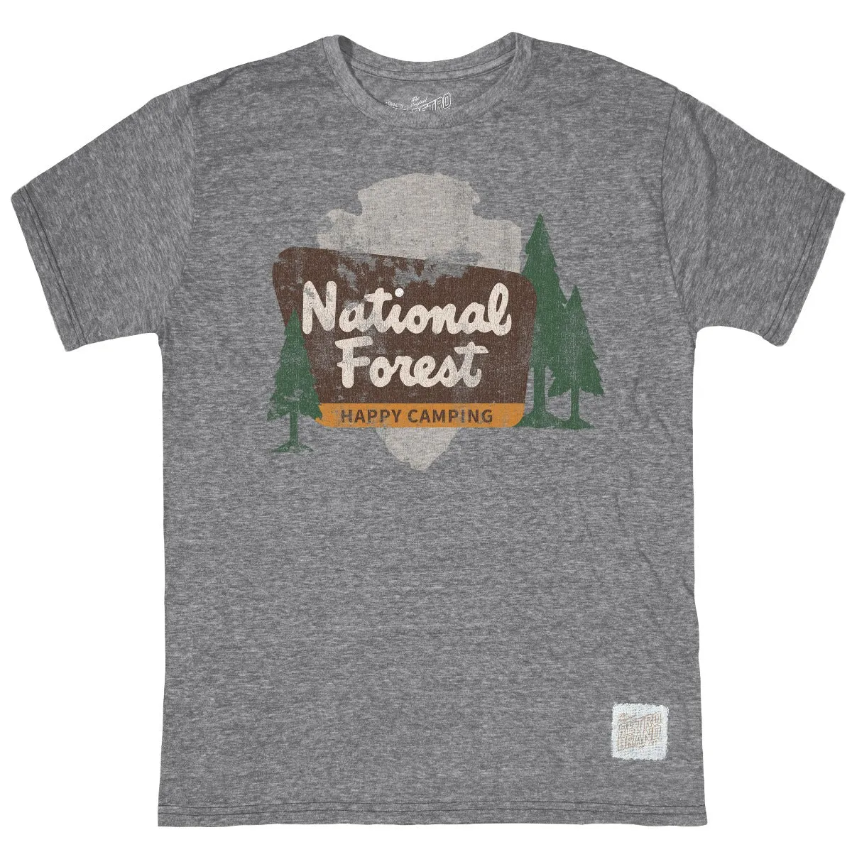 National Forest Tri-Blend Tee sold by Original Retro Brand