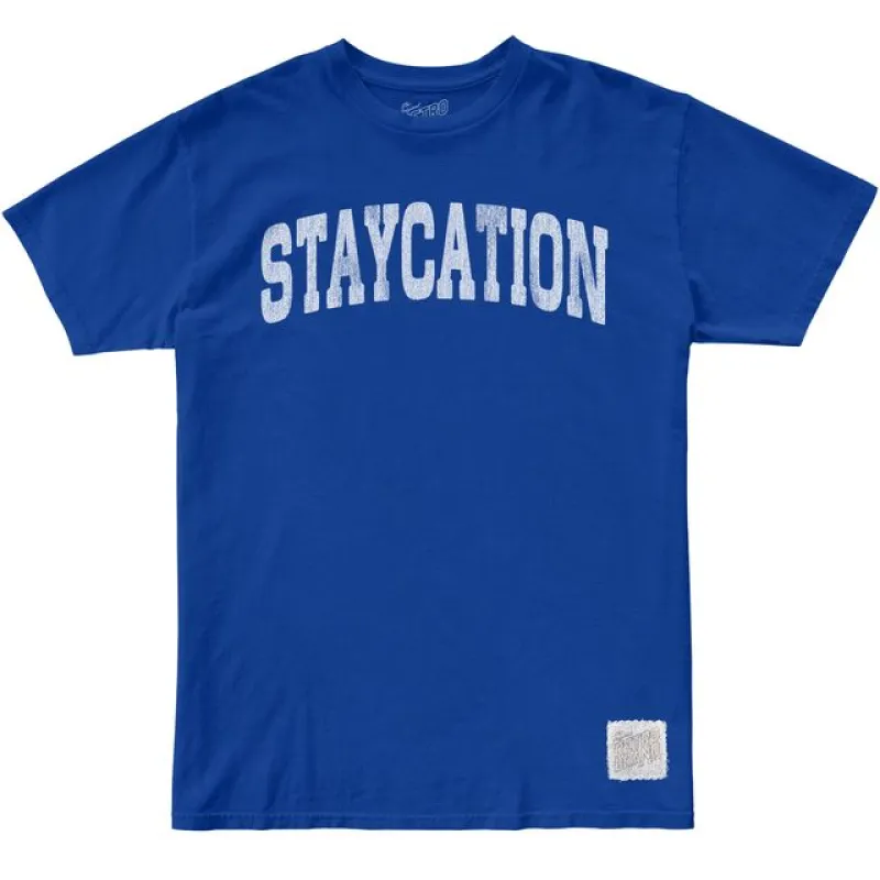 Staycation 100% Cotton Tee sold by Original Retro Brand