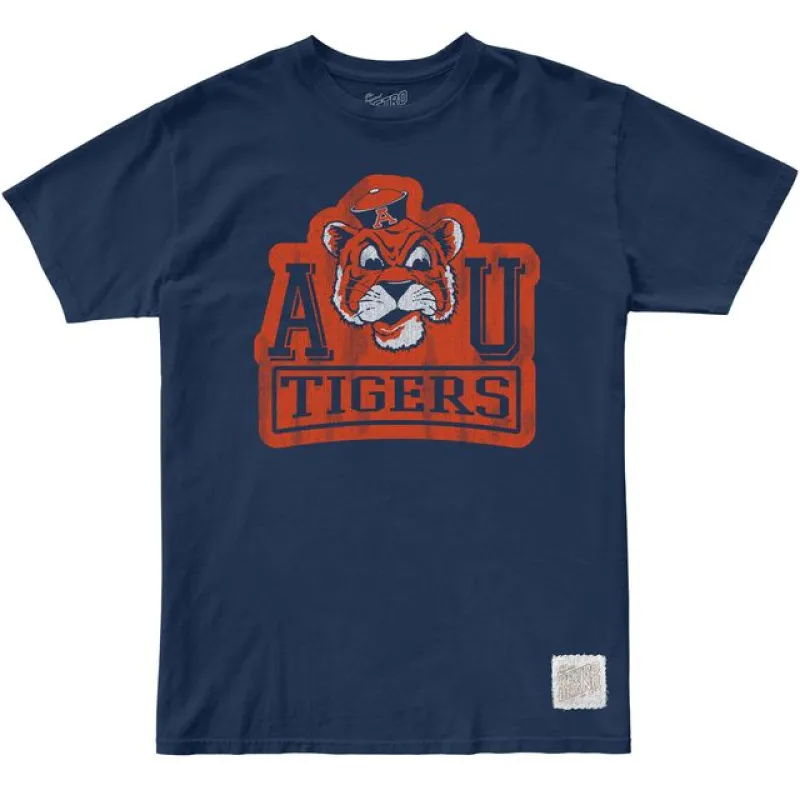 Auburn Tigers 100% Cotton Tee made by Original Retro Brand