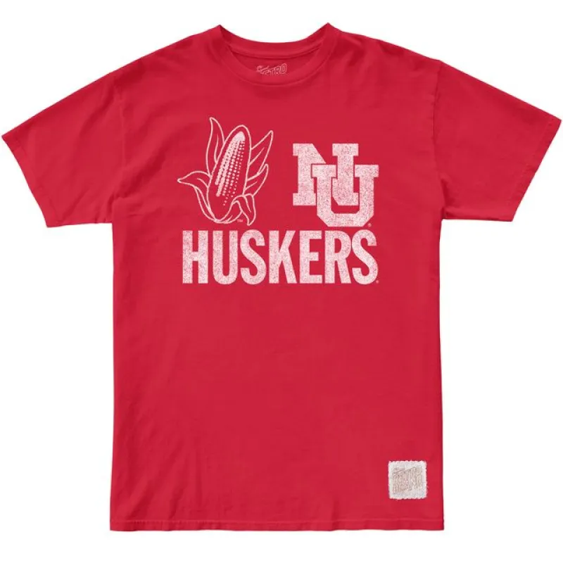 Nebraska Cornhuskers 100% Cotton Tee sold by Original Retro Brand