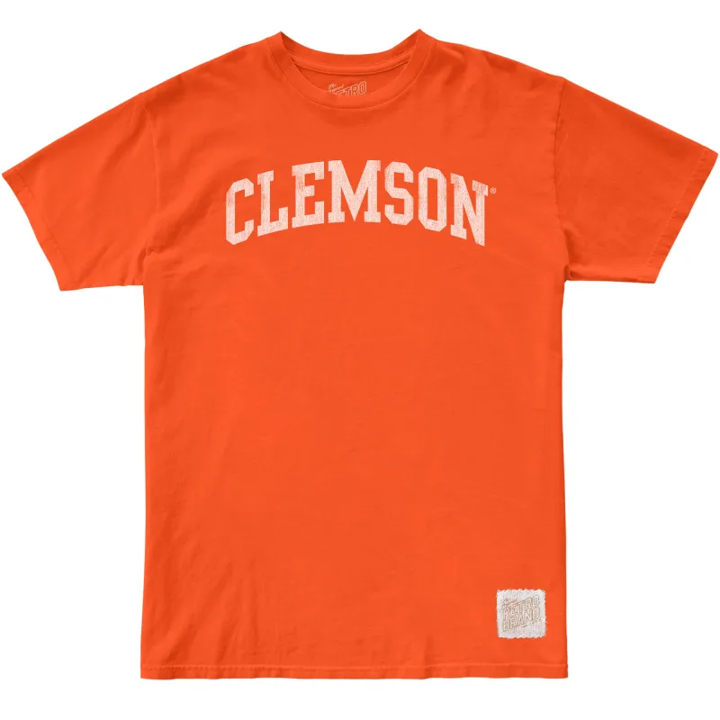 Clemson Tigers 100% Cotton Tee made by Original Retro Brand