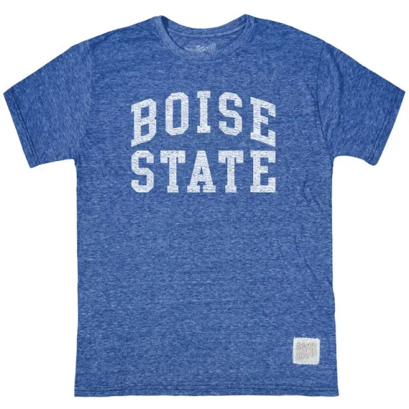 Boise State Broncos Tri-Blend Tee sold by Original Retro Brand
