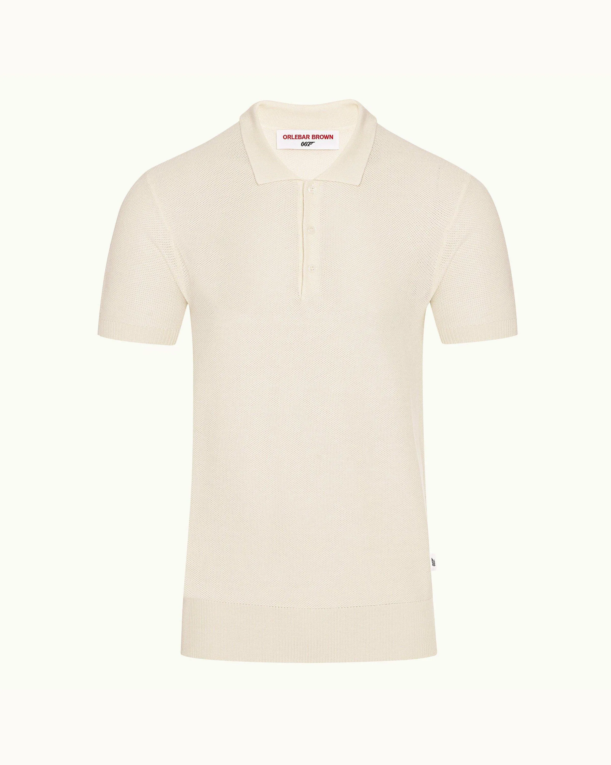 Dr. No Knitted Polo sold by Orlebar Brown