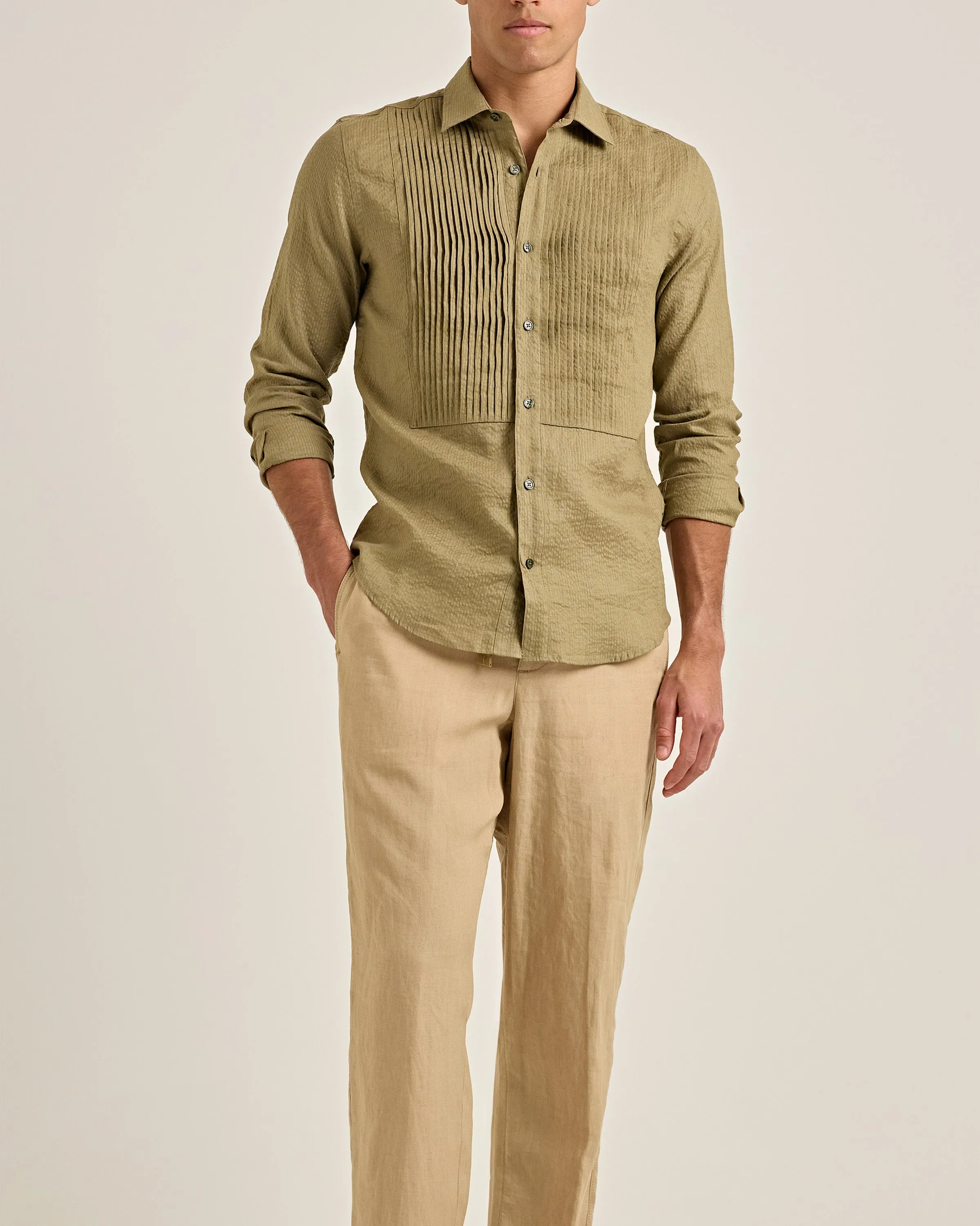 Giles Pleated sold by Orlebar Brown product image thumbnail 3