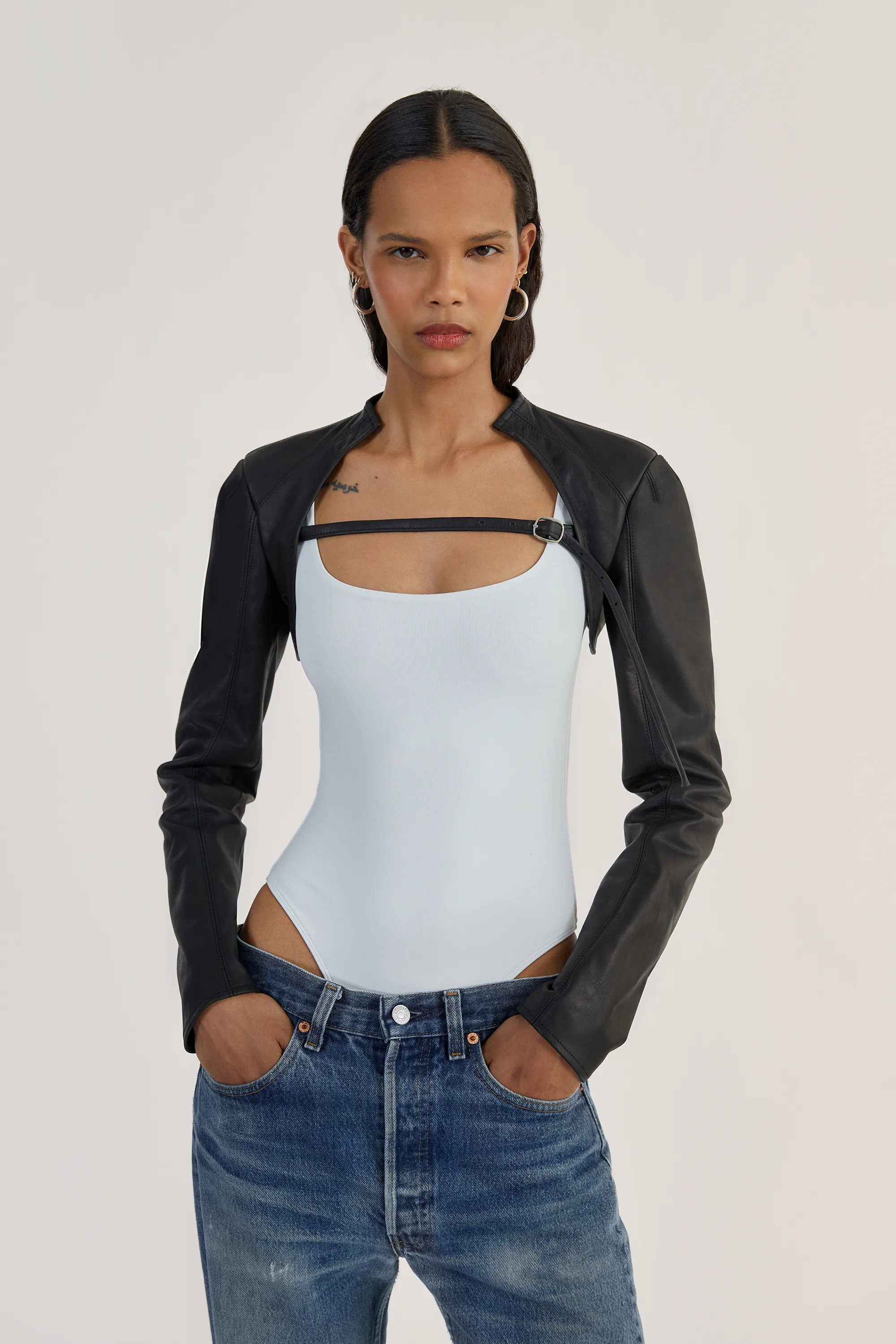 Leather Rider Bolero | Parallel